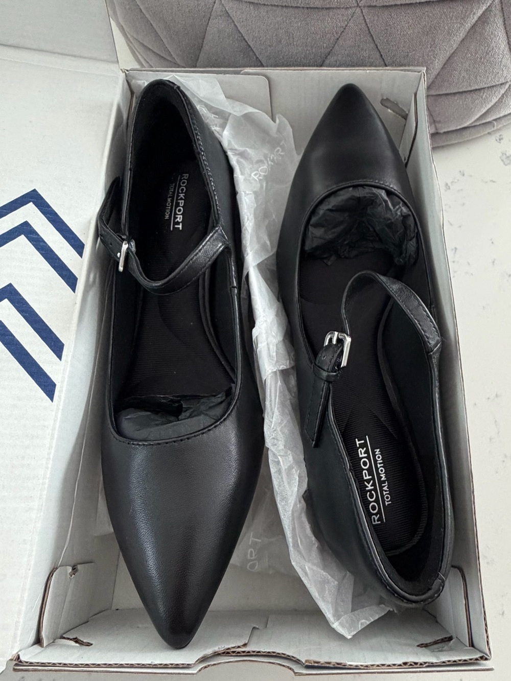 Rockport Total Motion Chase Pump Black 6W - Picture 5 of 6